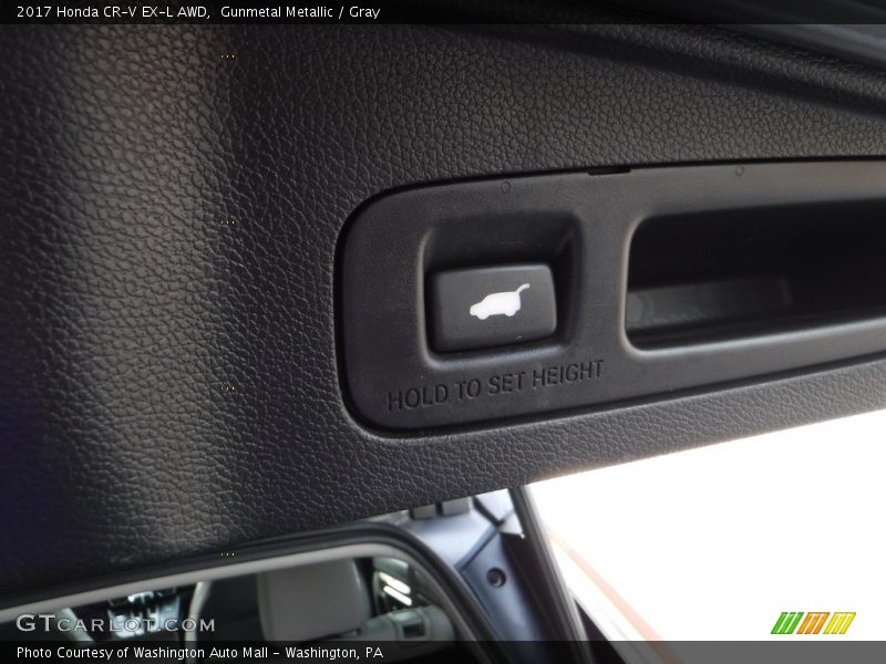 Gunmetal Metallic / Gray 2017 Honda CR-V EX-L AWD