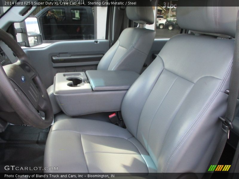 Sterling Gray Metallic / Steel 2014 Ford F250 Super Duty XL Crew Cab 4x4