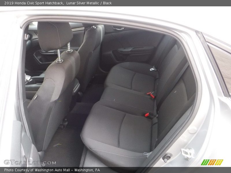 Lunar Silver Metallic / Black 2019 Honda Civic Sport Hatchback