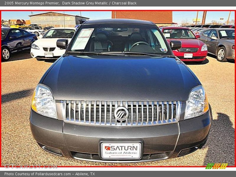 Dark Shadow Grey Metallic / Charcoal Black 2005 Mercury Montego Premier