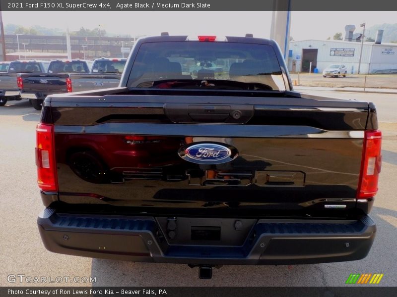 Agate Black / Medium Dark Slate 2021 Ford F150 XL SuperCrew 4x4