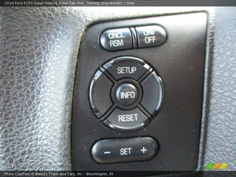 Sterling Gray Metallic / Steel 2014 Ford F250 Super Duty XL Crew Cab 4x4