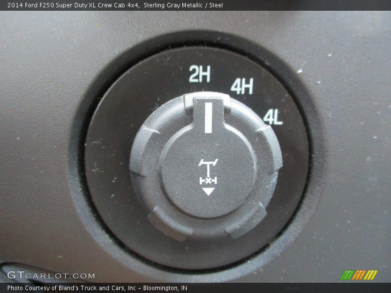 Sterling Gray Metallic / Steel 2014 Ford F250 Super Duty XL Crew Cab 4x4