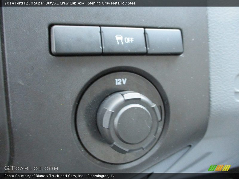 Sterling Gray Metallic / Steel 2014 Ford F250 Super Duty XL Crew Cab 4x4