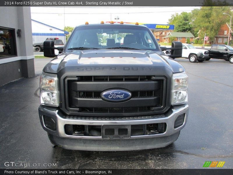 Sterling Gray Metallic / Steel 2014 Ford F250 Super Duty XL Crew Cab 4x4