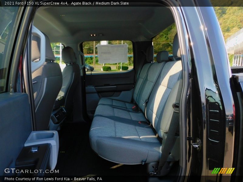 Agate Black / Medium Dark Slate 2021 Ford F150 XL SuperCrew 4x4