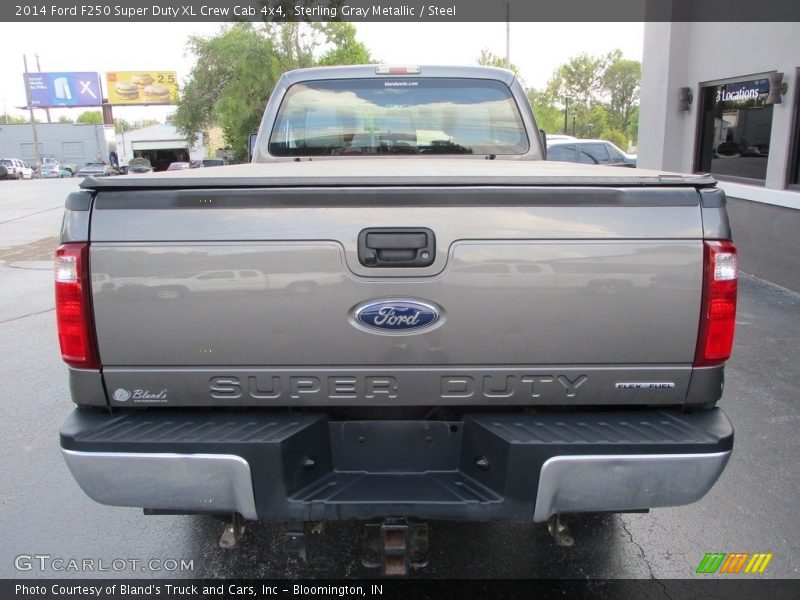 Sterling Gray Metallic / Steel 2014 Ford F250 Super Duty XL Crew Cab 4x4