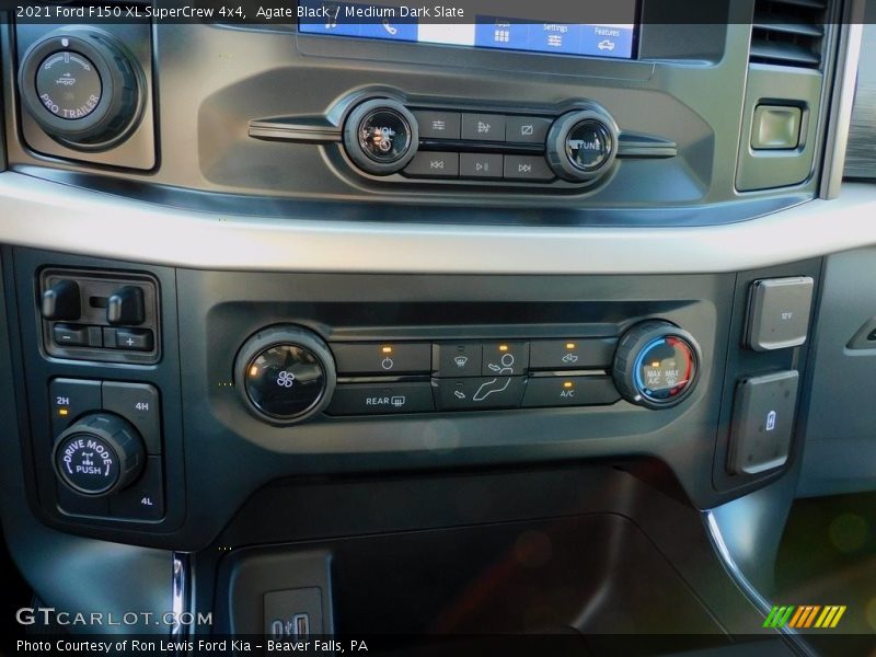 Agate Black / Medium Dark Slate 2021 Ford F150 XL SuperCrew 4x4
