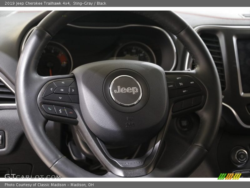 Sting-Gray / Black 2019 Jeep Cherokee Trailhawk 4x4