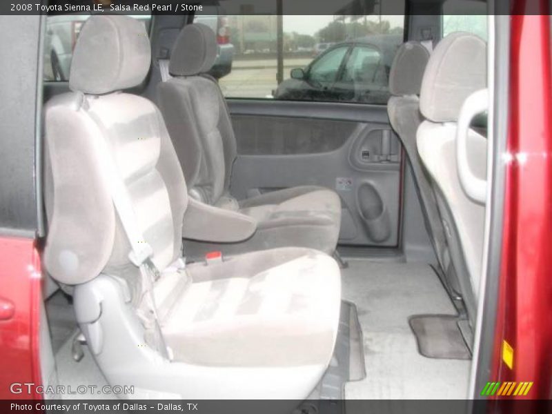 Salsa Red Pearl / Stone 2008 Toyota Sienna LE