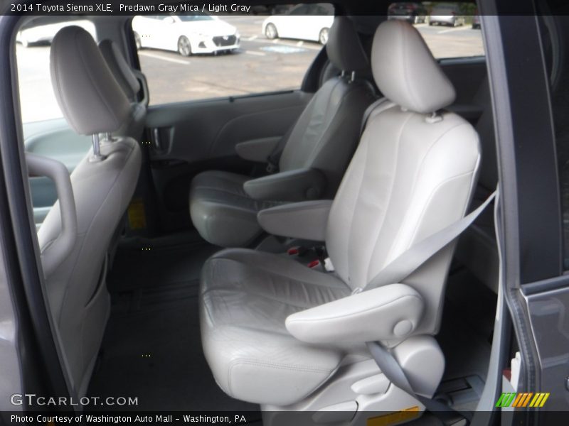 Predawn Gray Mica / Light Gray 2014 Toyota Sienna XLE