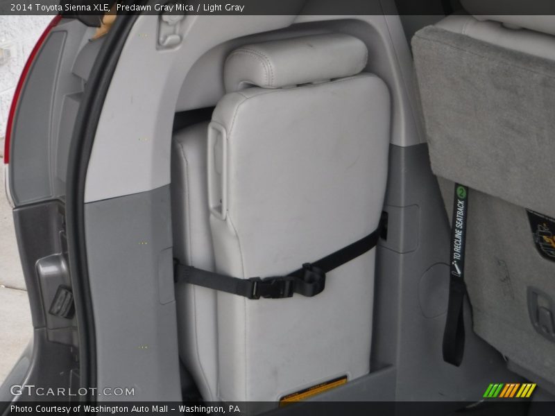 Predawn Gray Mica / Light Gray 2014 Toyota Sienna XLE