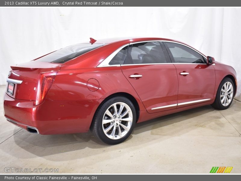 Crystal Red Tintcoat / Shale/Cocoa 2013 Cadillac XTS Luxury AWD
