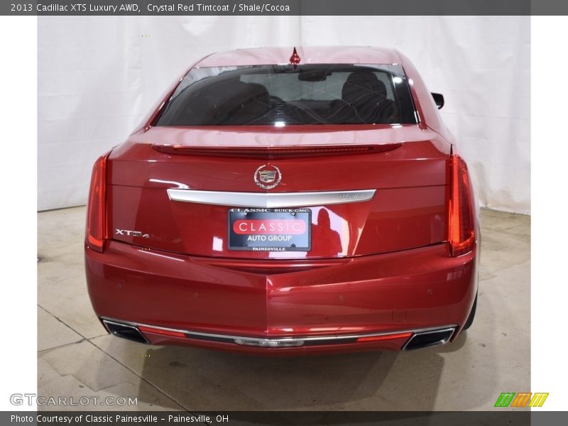 Crystal Red Tintcoat / Shale/Cocoa 2013 Cadillac XTS Luxury AWD