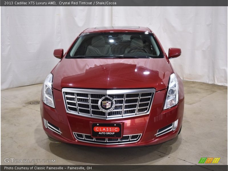 Crystal Red Tintcoat / Shale/Cocoa 2013 Cadillac XTS Luxury AWD