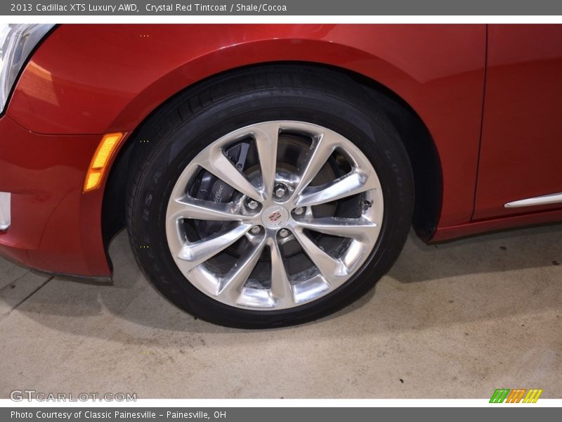 Crystal Red Tintcoat / Shale/Cocoa 2013 Cadillac XTS Luxury AWD