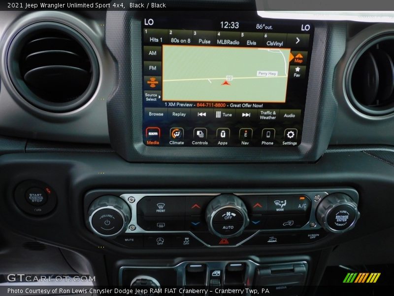 Black / Black 2021 Jeep Wrangler Unlimited Sport 4x4