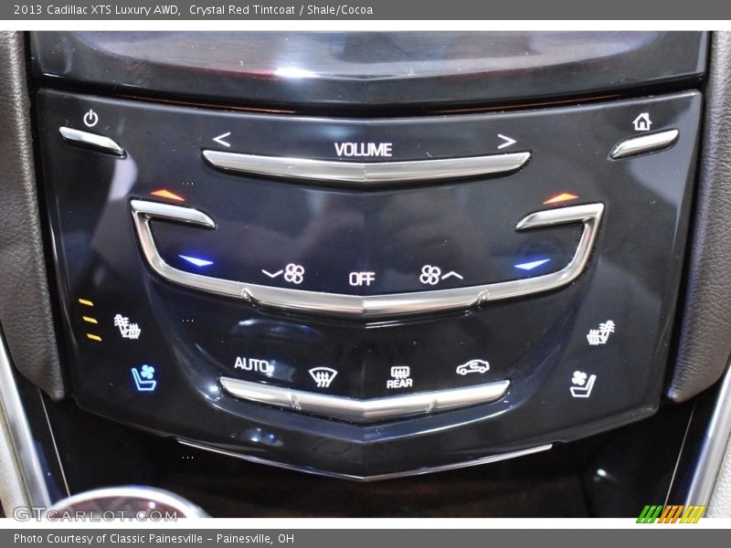 Crystal Red Tintcoat / Shale/Cocoa 2013 Cadillac XTS Luxury AWD