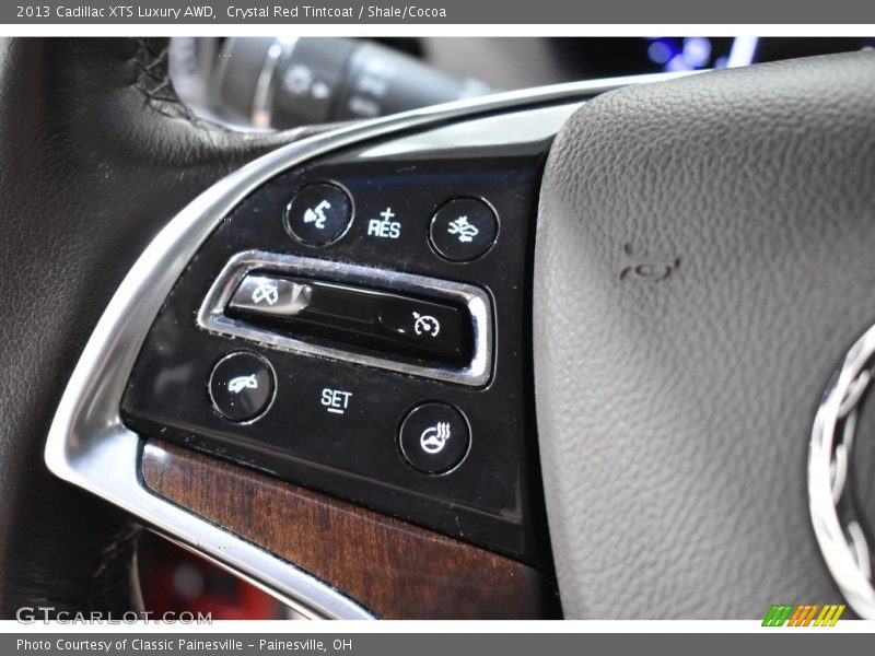Crystal Red Tintcoat / Shale/Cocoa 2013 Cadillac XTS Luxury AWD