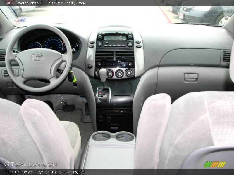 Salsa Red Pearl / Stone 2008 Toyota Sienna LE
