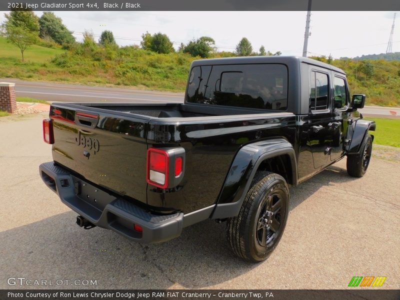 Black / Black 2021 Jeep Gladiator Sport 4x4