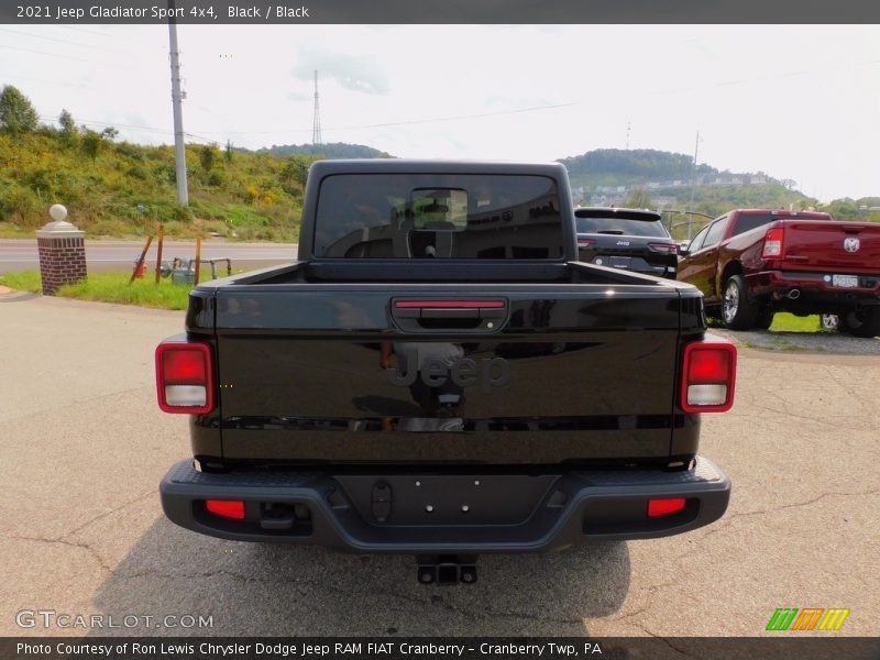 Black / Black 2021 Jeep Gladiator Sport 4x4