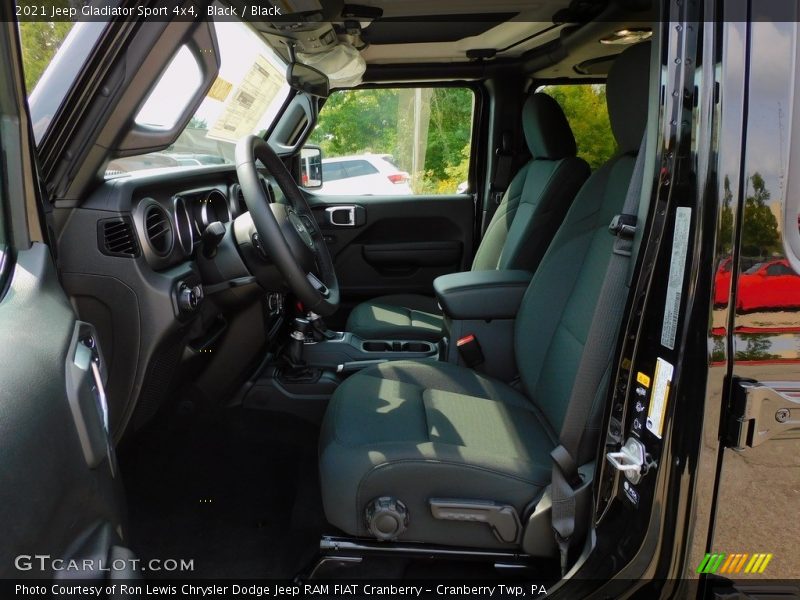 Black / Black 2021 Jeep Gladiator Sport 4x4