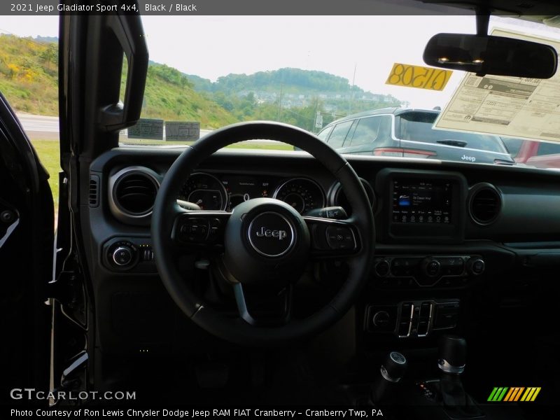 Black / Black 2021 Jeep Gladiator Sport 4x4