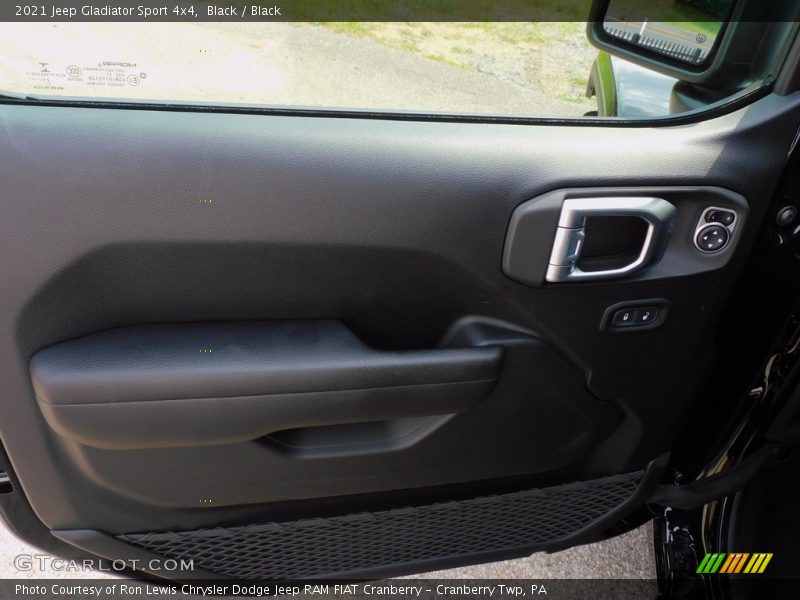 Black / Black 2021 Jeep Gladiator Sport 4x4