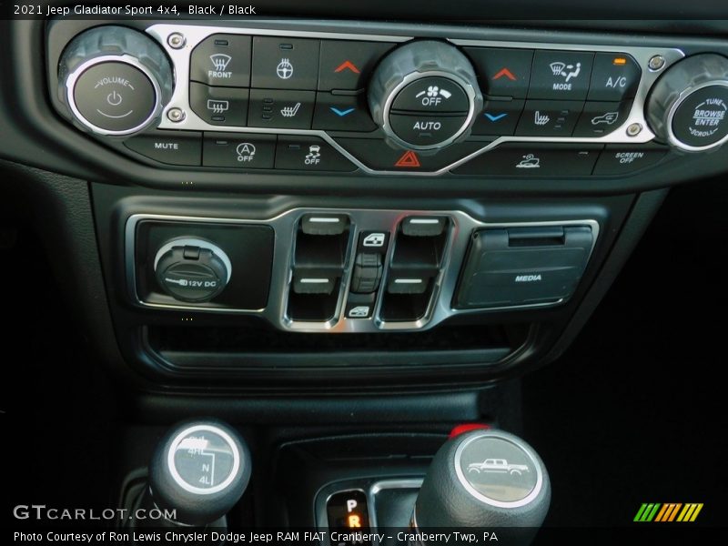 Black / Black 2021 Jeep Gladiator Sport 4x4