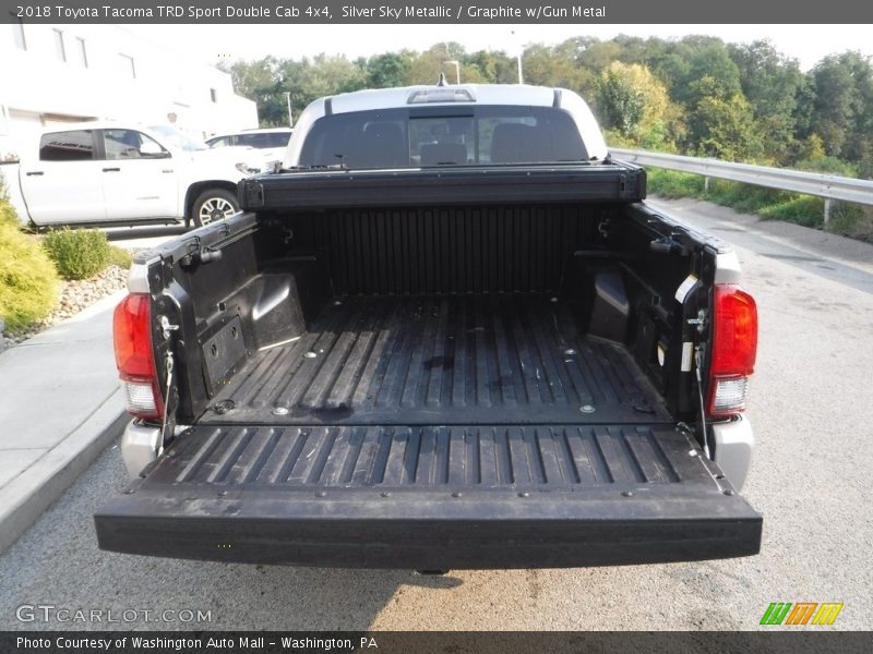 Silver Sky Metallic / Graphite w/Gun Metal 2018 Toyota Tacoma TRD Sport Double Cab 4x4