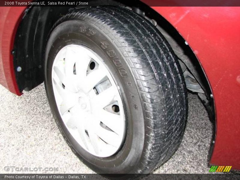 Salsa Red Pearl / Stone 2008 Toyota Sienna LE