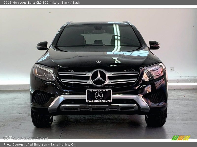 Black / Black 2018 Mercedes-Benz GLC 300 4Matic