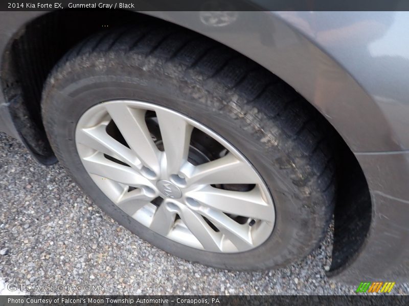 Gunmetal Gray / Black 2014 Kia Forte EX