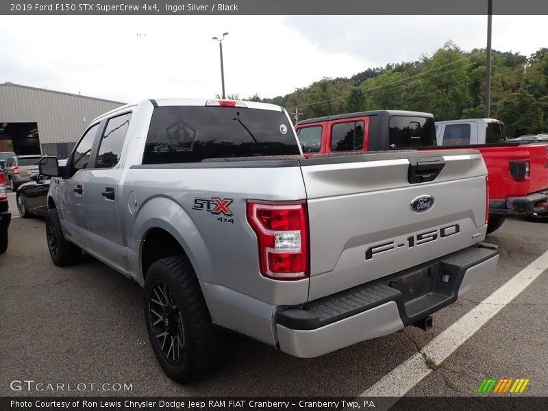 Ingot Silver / Black 2019 Ford F150 STX SuperCrew 4x4