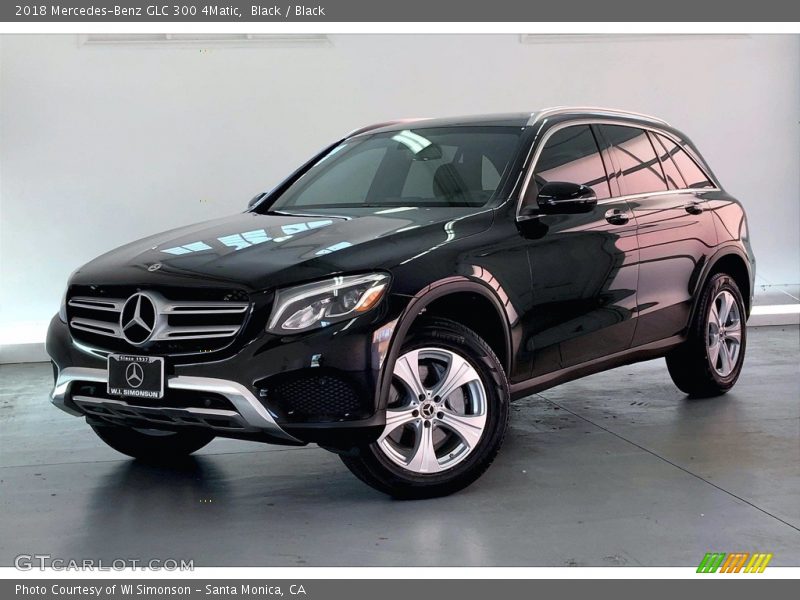 Black / Black 2018 Mercedes-Benz GLC 300 4Matic