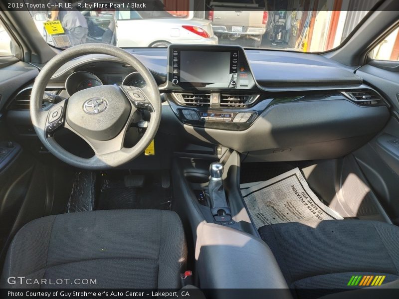 Ruby Flare Pearl / Black 2019 Toyota C-HR LE