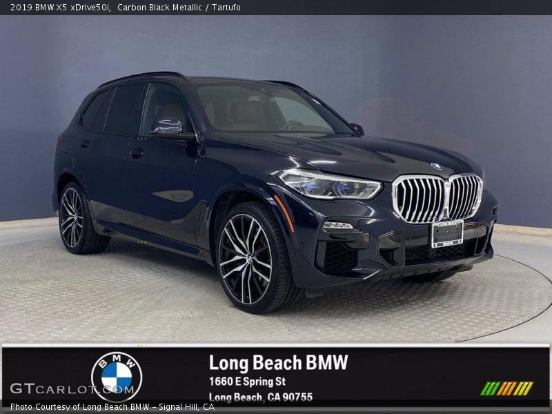 Carbon Black Metallic / Tartufo 2019 BMW X5 xDrive50i