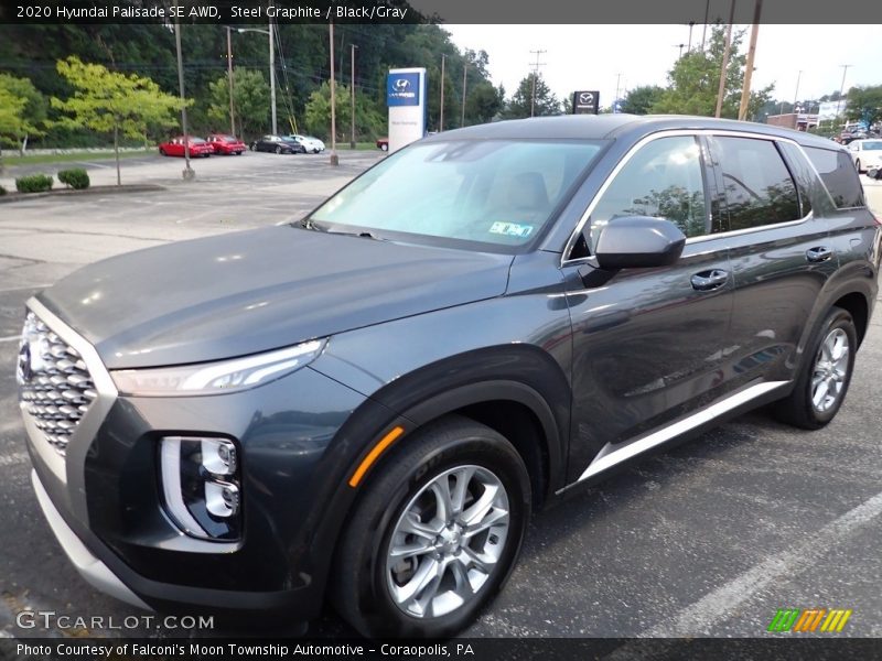 Steel Graphite / Black/Gray 2020 Hyundai Palisade SE AWD