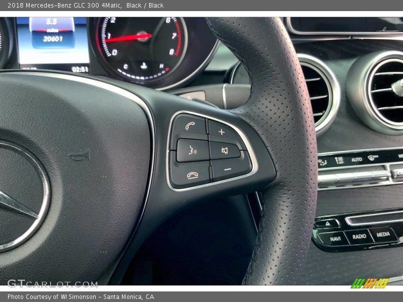 Black / Black 2018 Mercedes-Benz GLC 300 4Matic