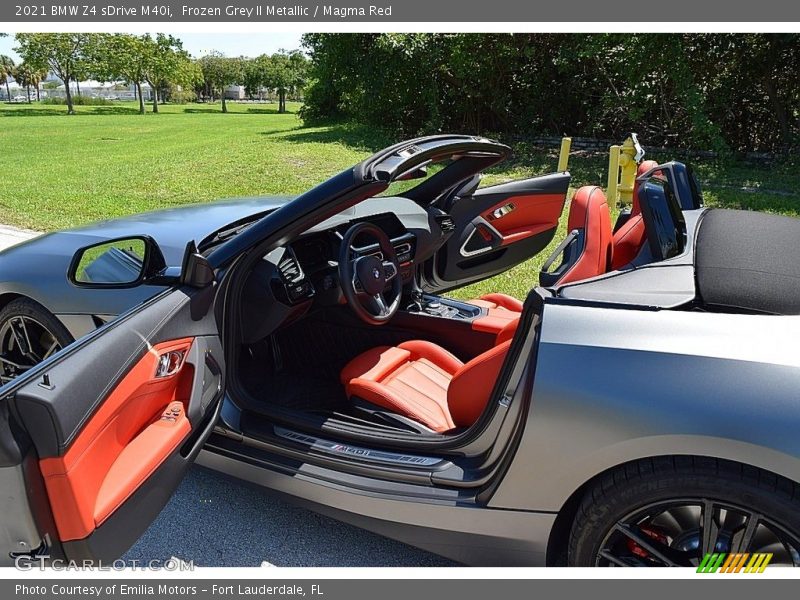 Front Seat of 2021 Z4 sDrive M40i