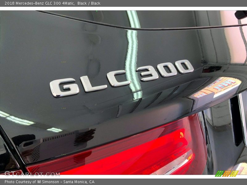 Black / Black 2018 Mercedes-Benz GLC 300 4Matic