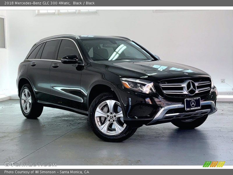 Black / Black 2018 Mercedes-Benz GLC 300 4Matic