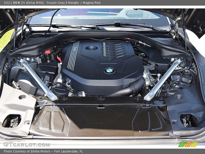  2021 Z4 sDrive M40i Engine - 3.0 Liter M TwinPower Turbocharged DOHC 24-Valve VVT Inline 6 Cylinder