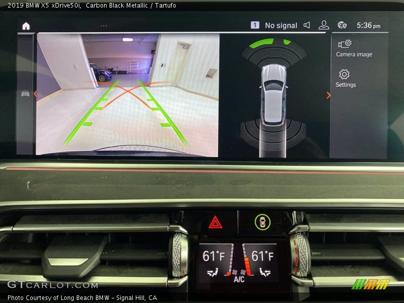 Controls of 2019 X5 xDrive50i