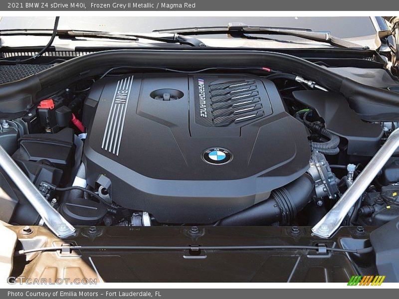  2021 Z4 sDrive M40i Engine - 3.0 Liter M TwinPower Turbocharged DOHC 24-Valve VVT Inline 6 Cylinder