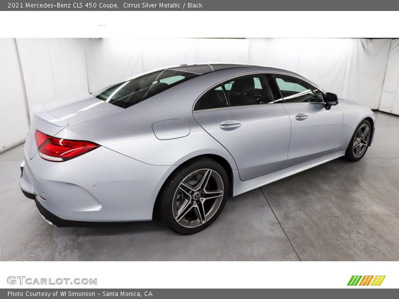 Cirrus Silver Metallic / Black 2021 Mercedes-Benz CLS 450 Coupe