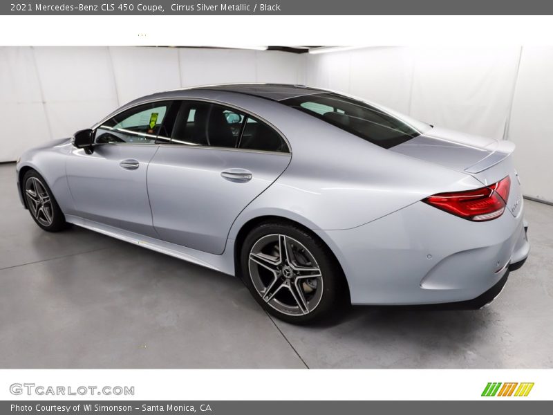 Cirrus Silver Metallic / Black 2021 Mercedes-Benz CLS 450 Coupe