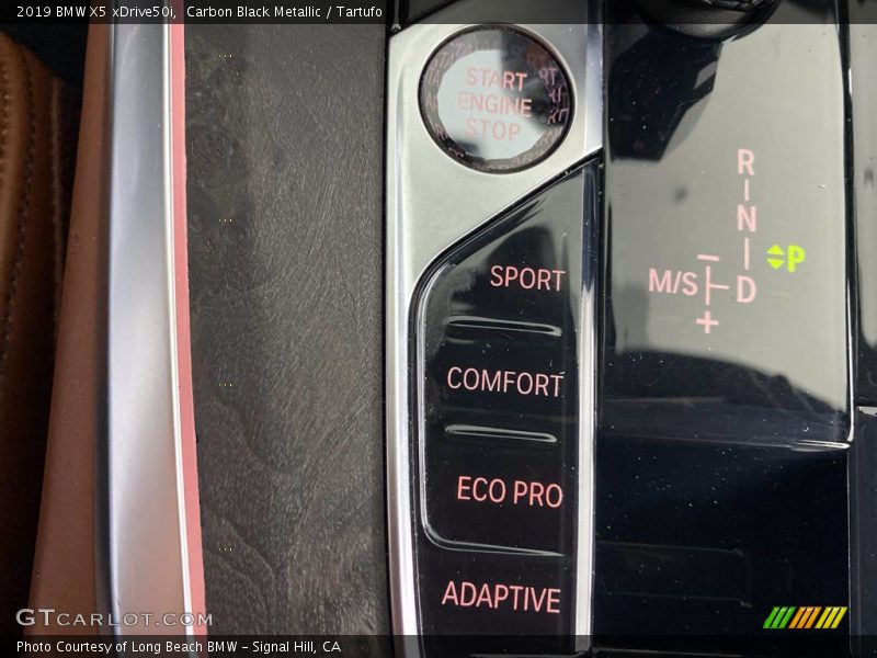 Controls of 2019 X5 xDrive50i