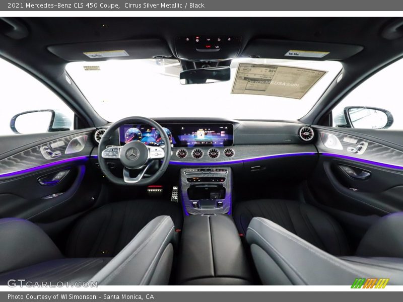  2021 CLS 450 Coupe Black Interior